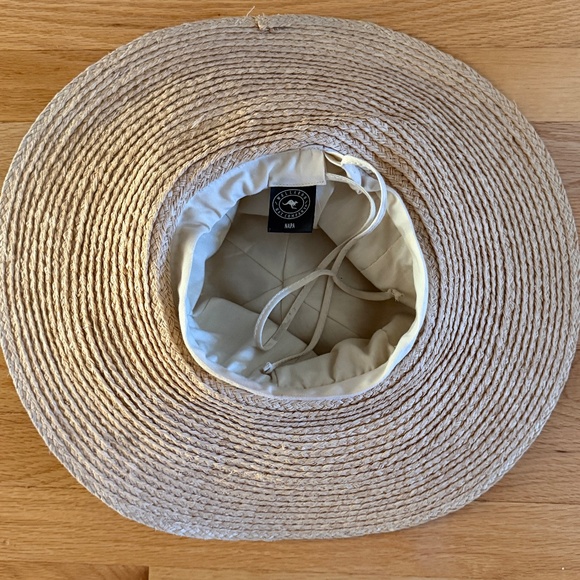 Wallaroo Hat Company Napa Raffia Straw Hat Wide Brim - Picture 9 of 15